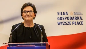 Ewie Kopacz nie udało się dogonić PiS