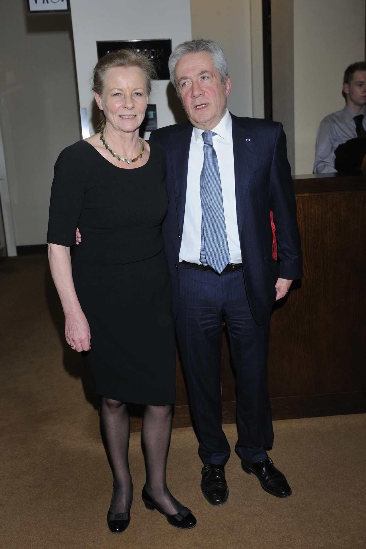 Anna Nehrebecka z mężem Iwo Byczewskim Anna Nehrebecka z mężem Iwo Byczewskim