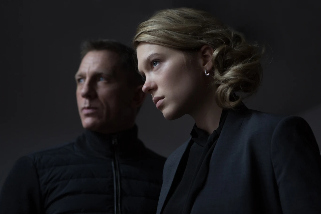 Daniel Craig i Léa Seydoux w filmie "Spectre"