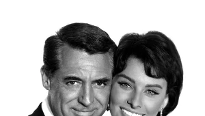 Cary Grant i Sophia Loren w 1958 roku