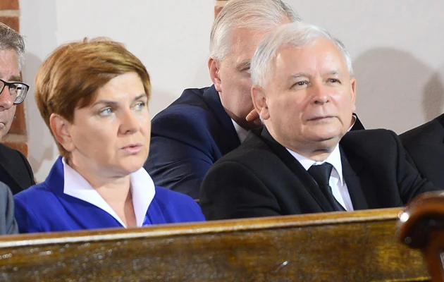 Beata Szydło i Jarosław Kaczyński Beata Szydło i Jarosław Kaczyński
