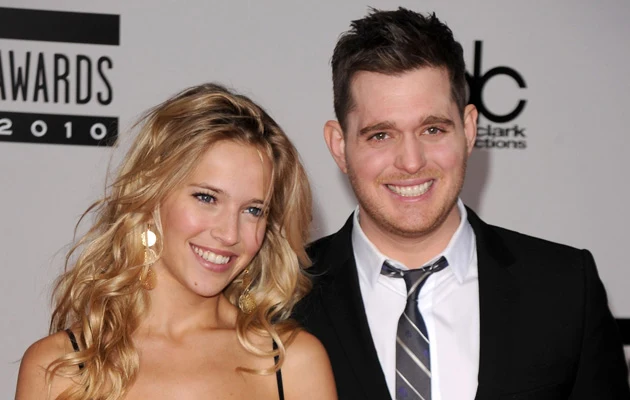 Michael Buble z żoną Michael Buble z żoną