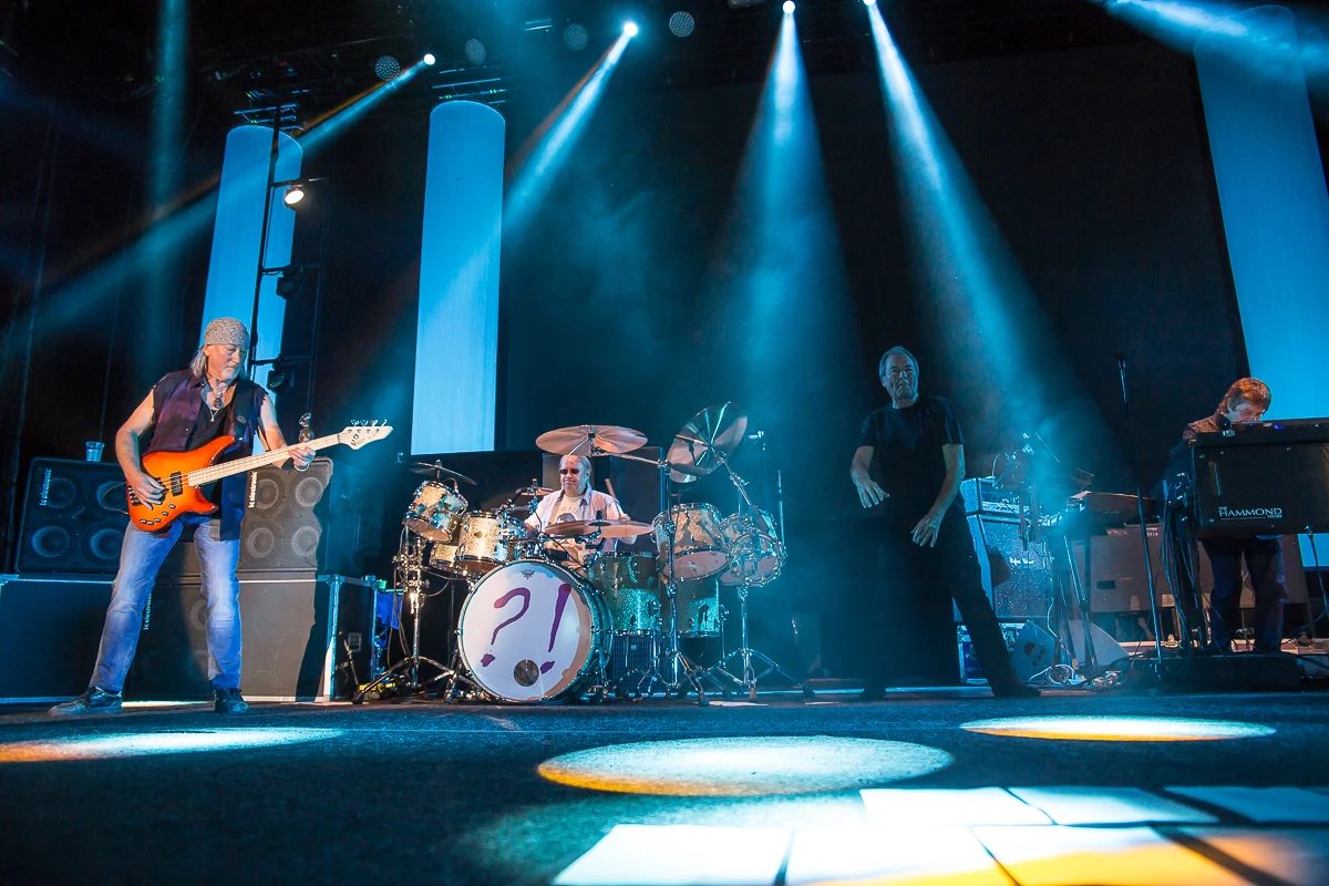 Deep Purple niemal w komplecie - na zdjęciu brakuje Steve'a Morse'a
