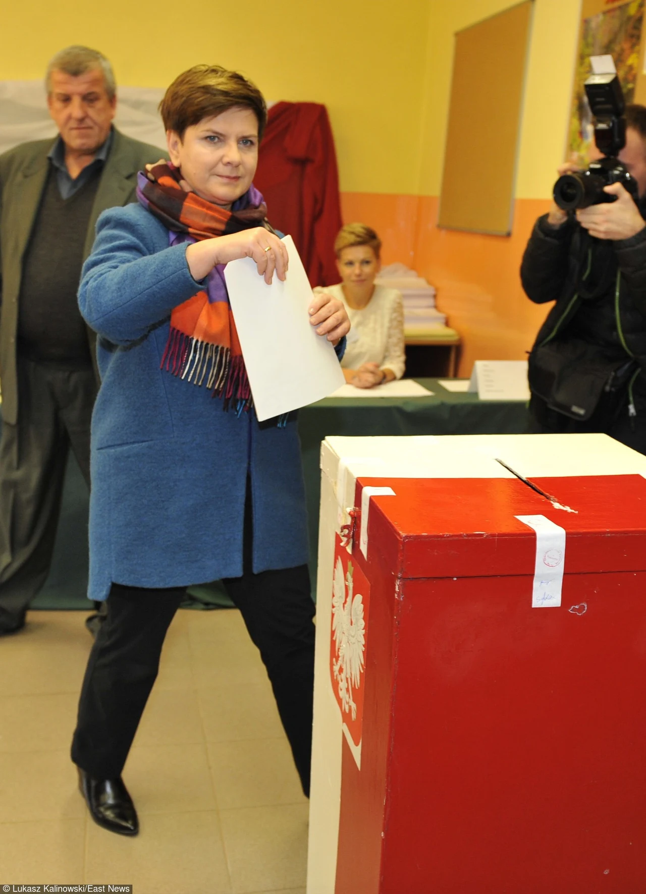 Beata Szydło z mężem Edwardem Beata Szydło z mężem Edwardem