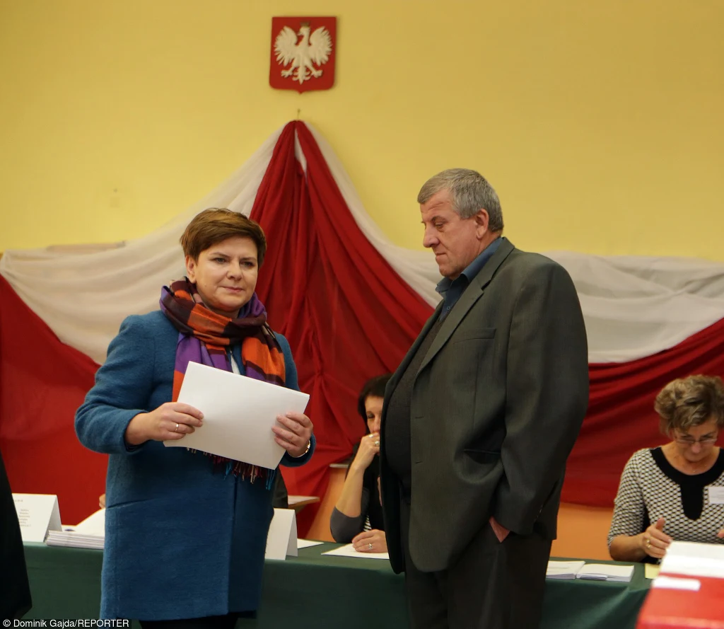 Beata Szydło z mężem Edwardem Beata Szydło z mężem Edwardem