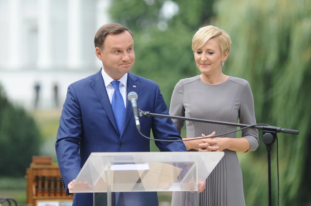 Andrzej i Agata Dudowie Andrzej i Agata Dudowie