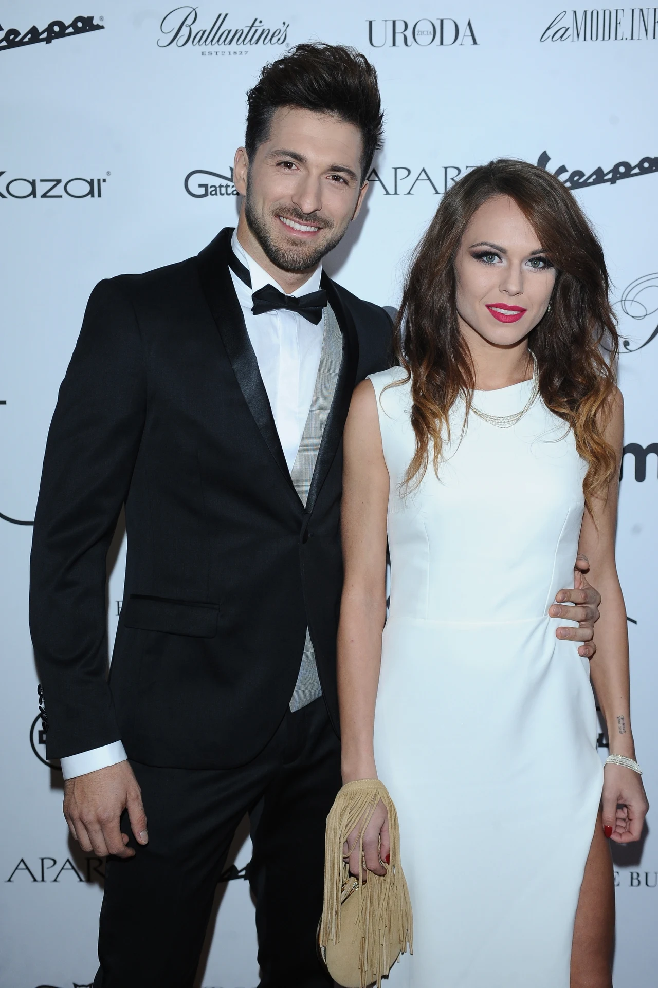 Rafał Maślak z ukochaną Rafał Maślak z ukochaną