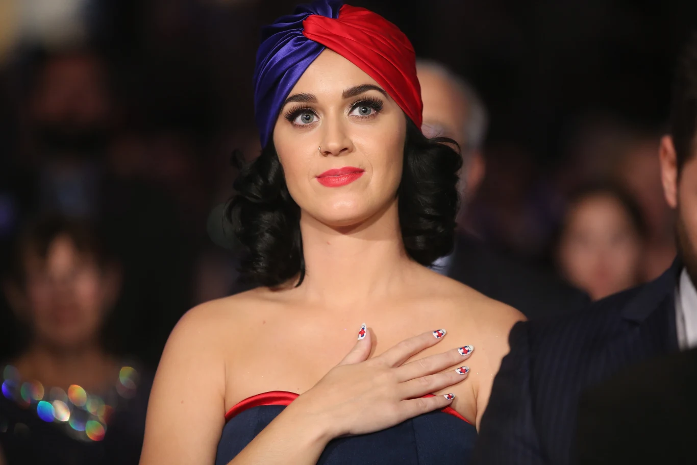 Katy Perry na wiecu Hillary Clinton