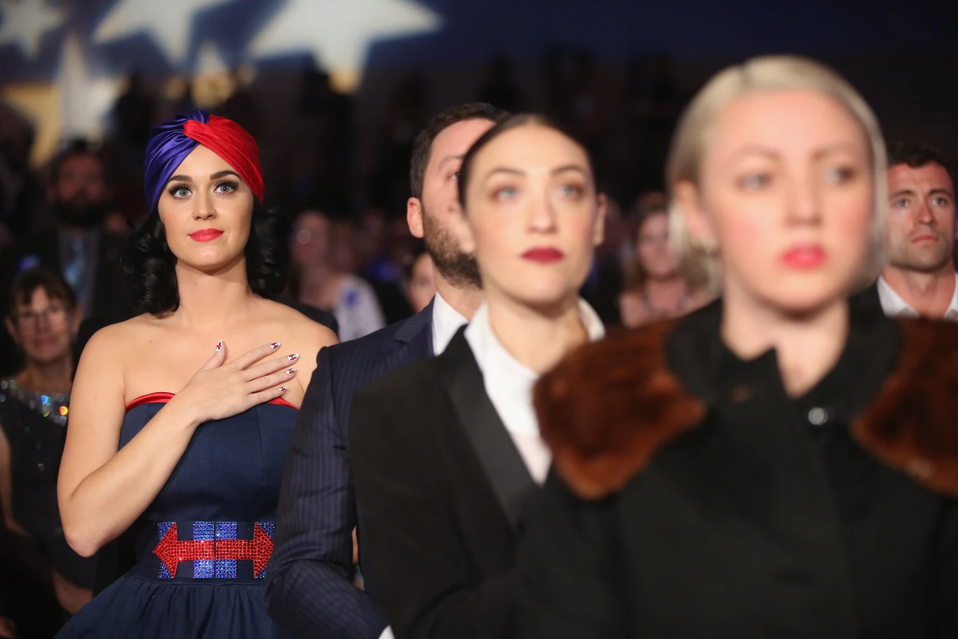 Katy Perry na wiecu Hillary Clinton