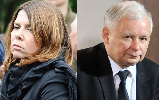 Katarzyna Kolenda-Zaleska i Jarosław Kaczyński 
