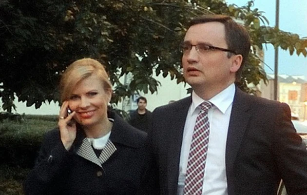 Patrycja Kotecka i Zbigniew Ziobro Patrycja Kotecka i Zbigniew Ziobro