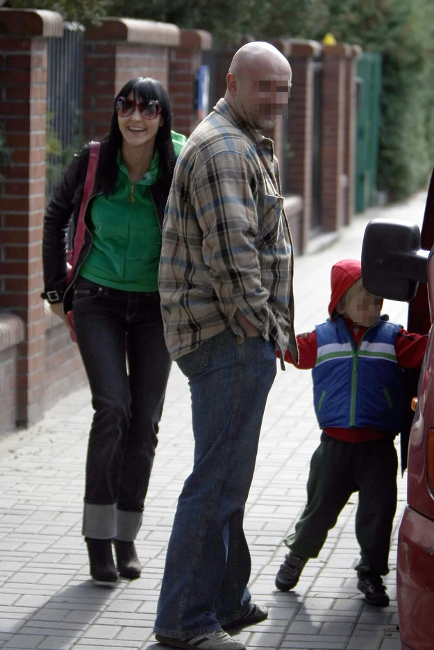 Chylińska z mężem i jedną z pociech! Chylińska z mężem i jedną z pociech!