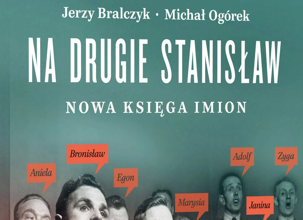 Fragment okładki książki "Na drugie Stanisław"