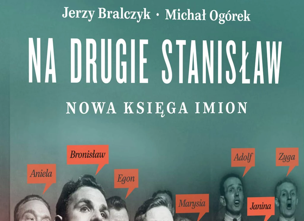 Fragment okładki książki "Na drugie Stanisław" Fragment okładki książki "Na drugie Stanisław"