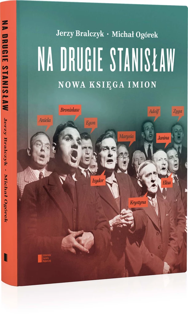 Okładka książki "Na drugie Stanisław. Nowa księga imion"