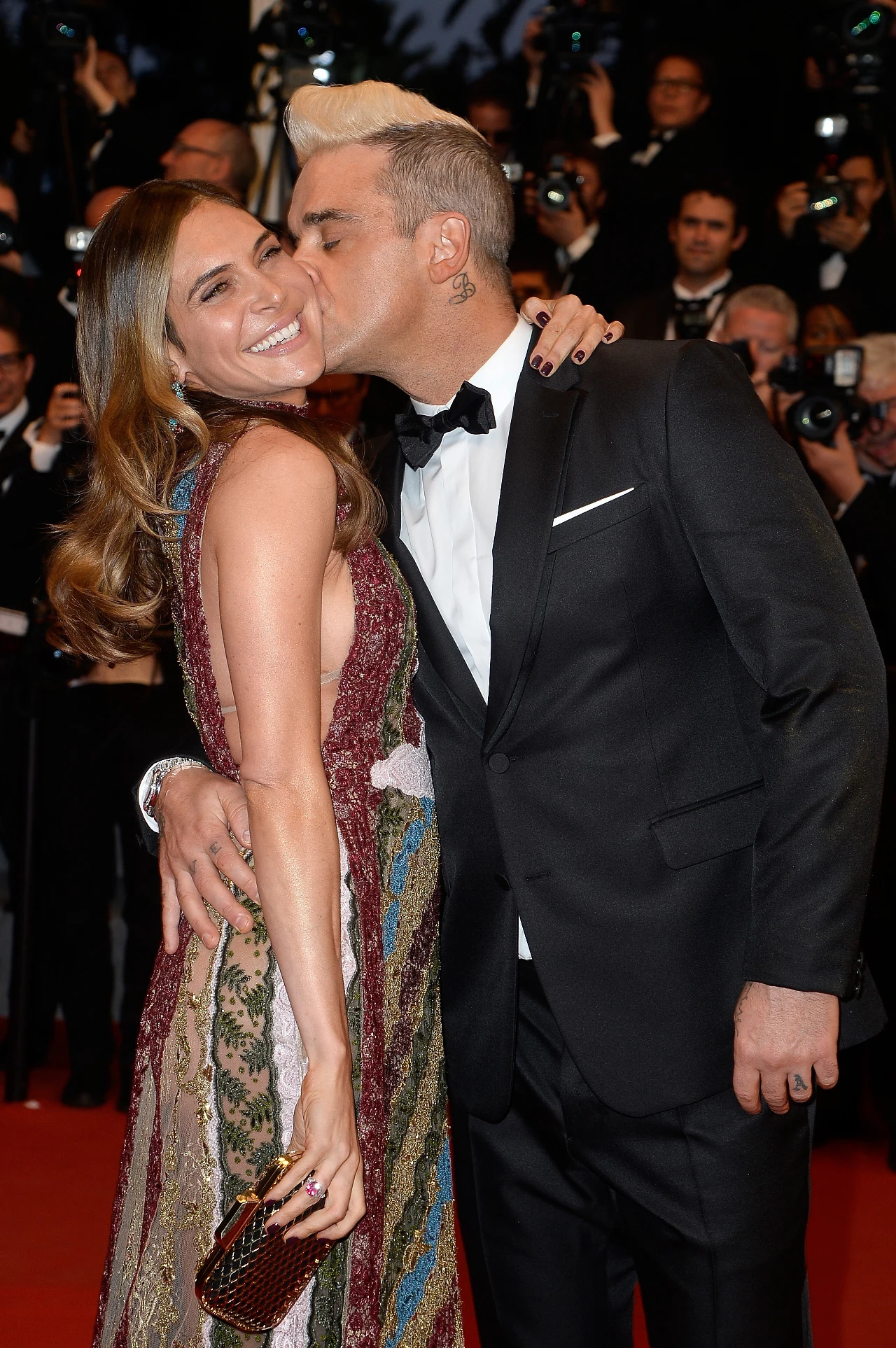 Robbie Williams z żoną Robbie Williams z żoną