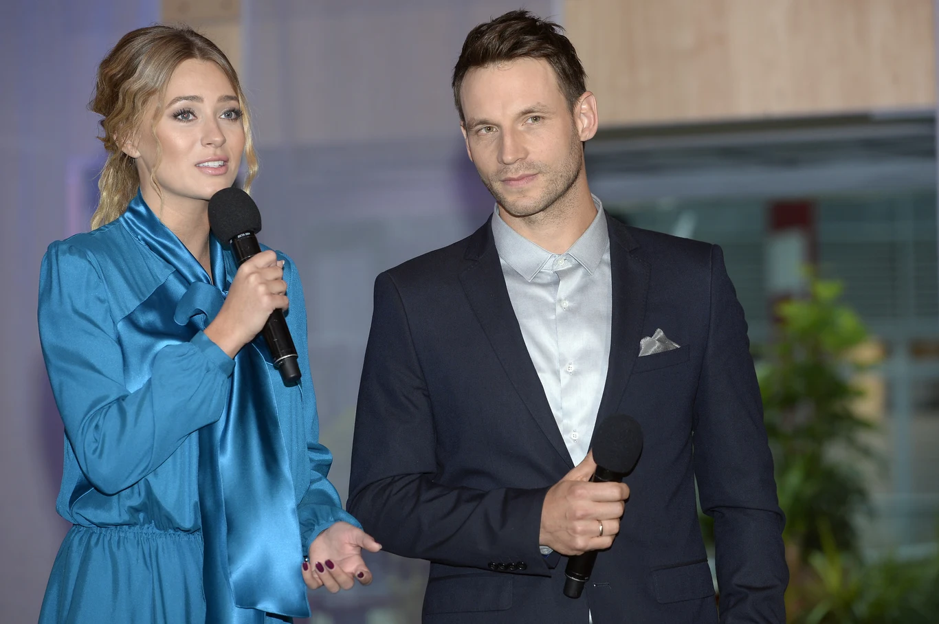 Marcelina Zawadzka i Tomasz Wolny