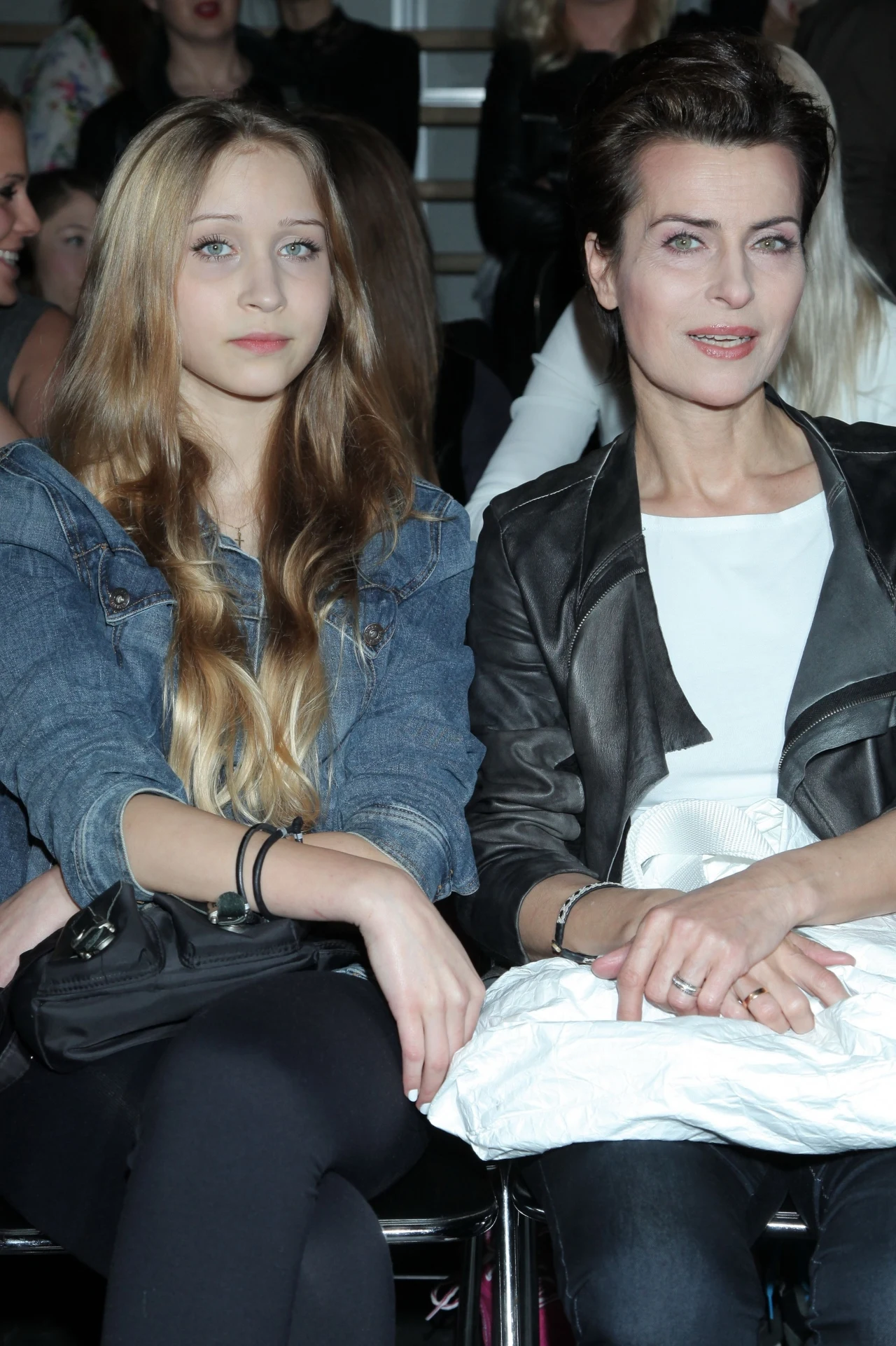 Danuta Stenka z córką Danuta Stenka z córką