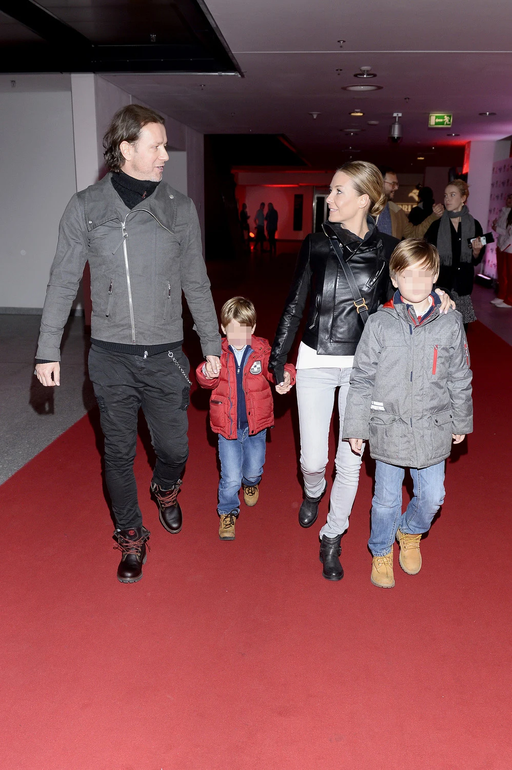 Małgorzata Rozenek i Radek Majdan z dziećmi Małgorzata Rozenek i Radek Majdan z dziećmi