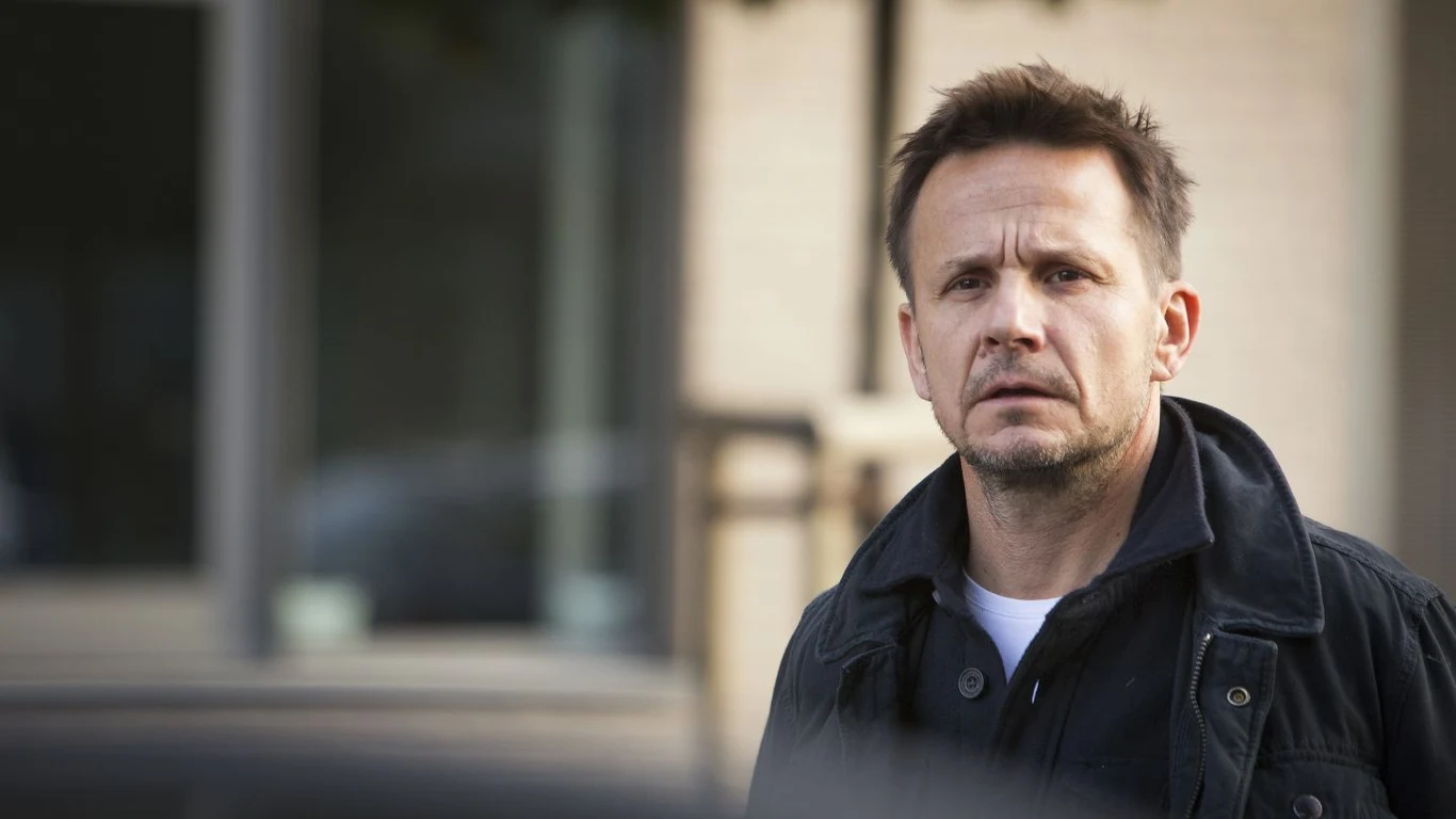 Bartłomiej Topa na planie filmu "Sługi boże"
