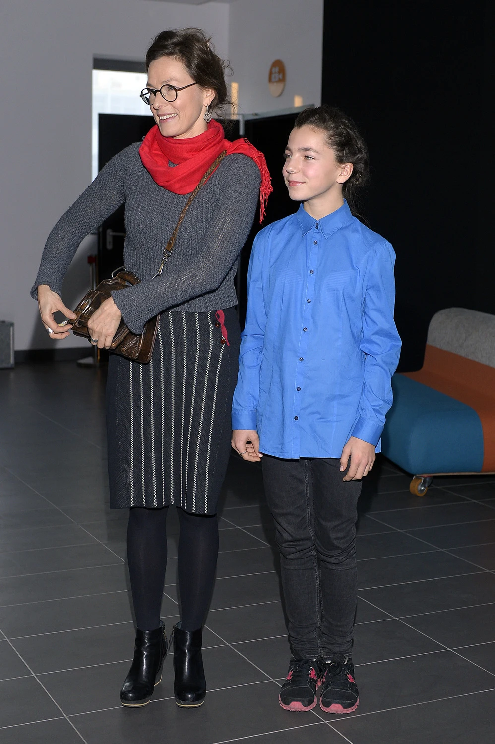 Aleksandra Justa z córką Bronisławą Zamachowską Aleksandra Justa z córką Bronisławą Zamachowską