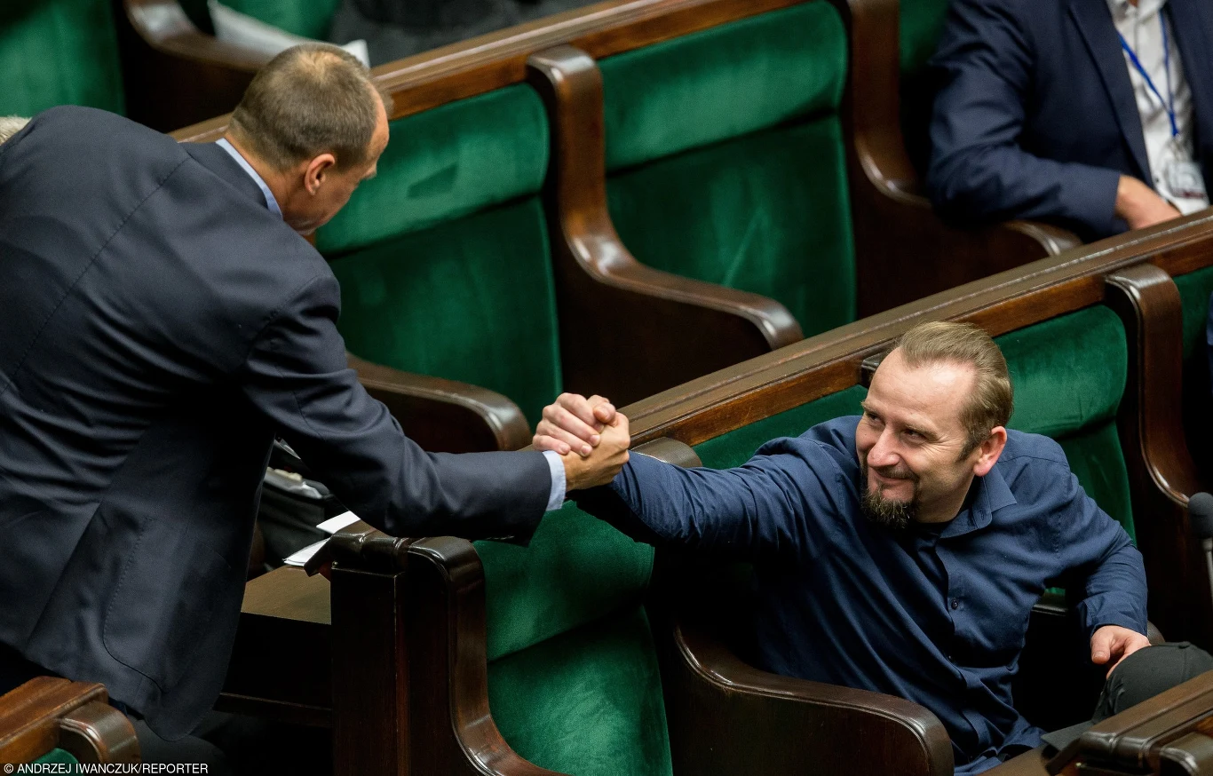 Piotr Marzec-Liroy zadeklarował, że na mównicy sejmowej nie będzie występował w czapce