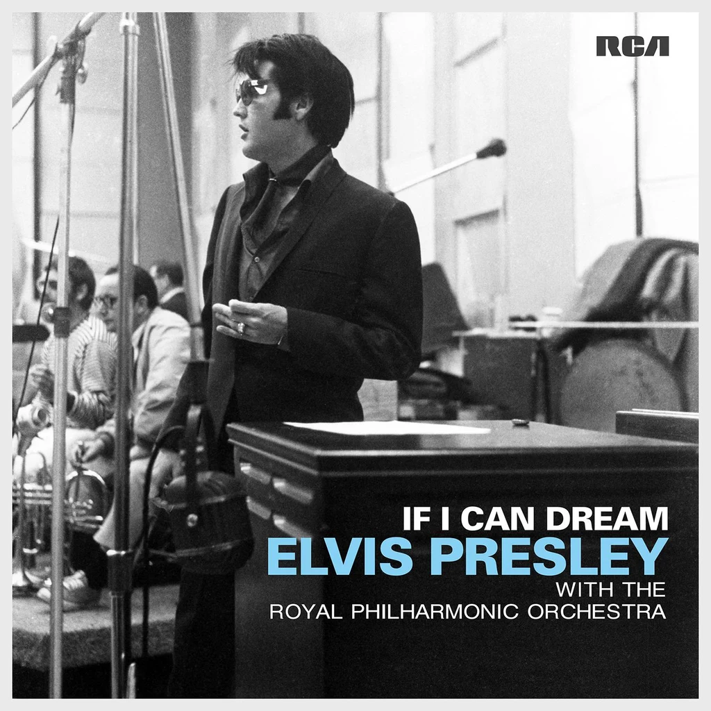 Elvis Presley na okładce płyty "If I Can Dream"