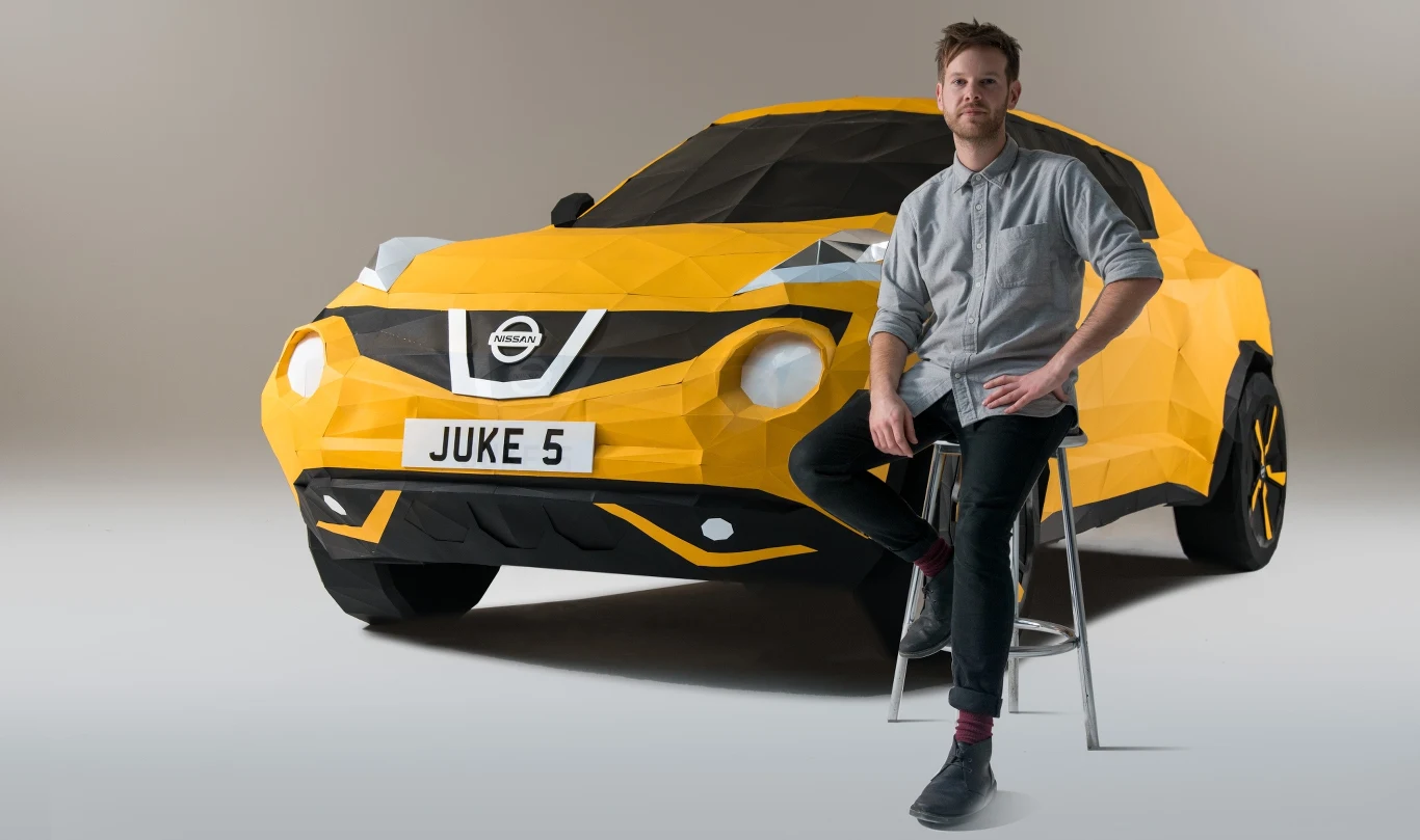 Nissan Juke origami