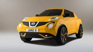 Nissan Juke wykonany w sztuce origami