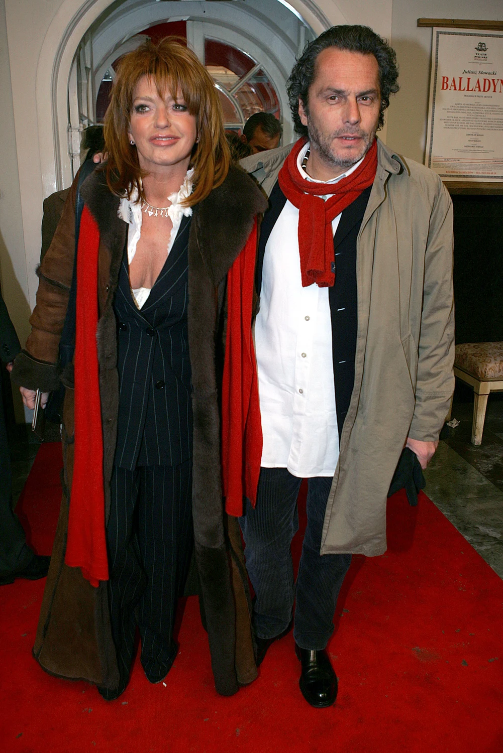 Ewa Sałacka z drugim mężem Ewa Sałacka z drugim mężem