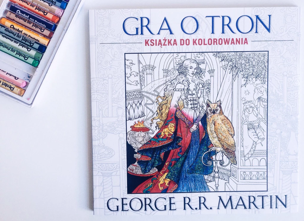 "Gra o tron" - kolorowanka dla dorosłych, wyd. Akurat