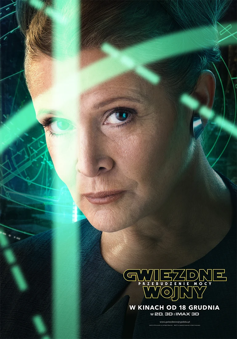 Carrie Fisher (Leia)