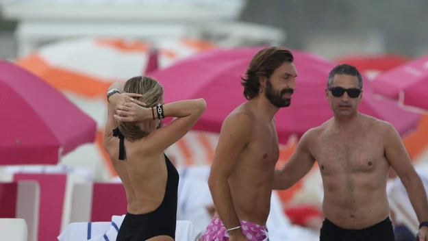 Andrea Pirlo z dziewczyną (Pichichi/Splash News)