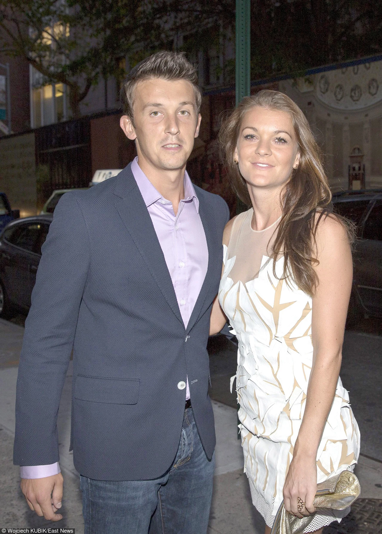 Dawid Celt i Agnieszka Radwańska Dawid Celt i Agnieszka Radwańska