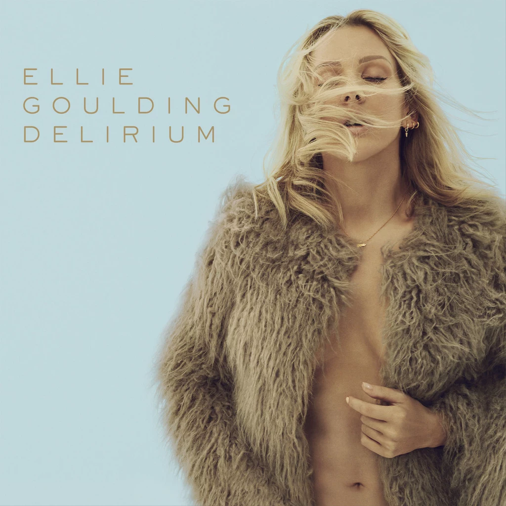 Ellie Goulding na okładce płyty "Delirium"