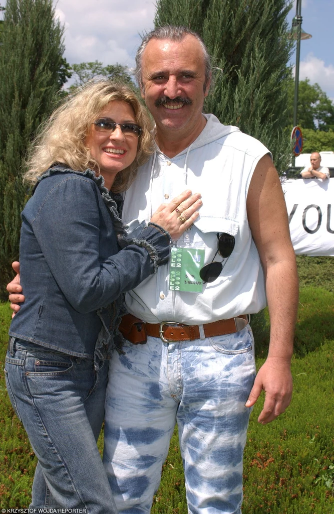 Beata Kozidrak z mężem Andrzejem Pietrasem