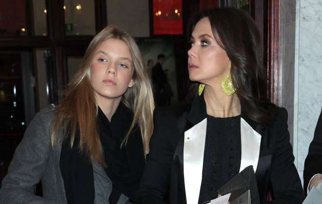 Kinga Rusin z córką Igą