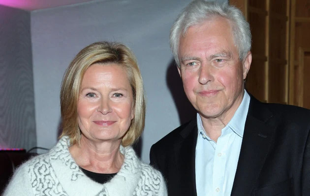 Barbara Bursztynowicz z mężem Barbara Bursztynowicz z mężem