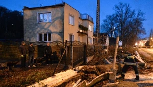 Strażacy cały czas usuwają skutki wichur