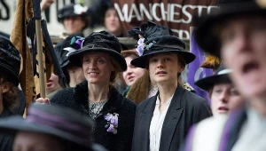 Kadr z filmu "Sufrażystka"