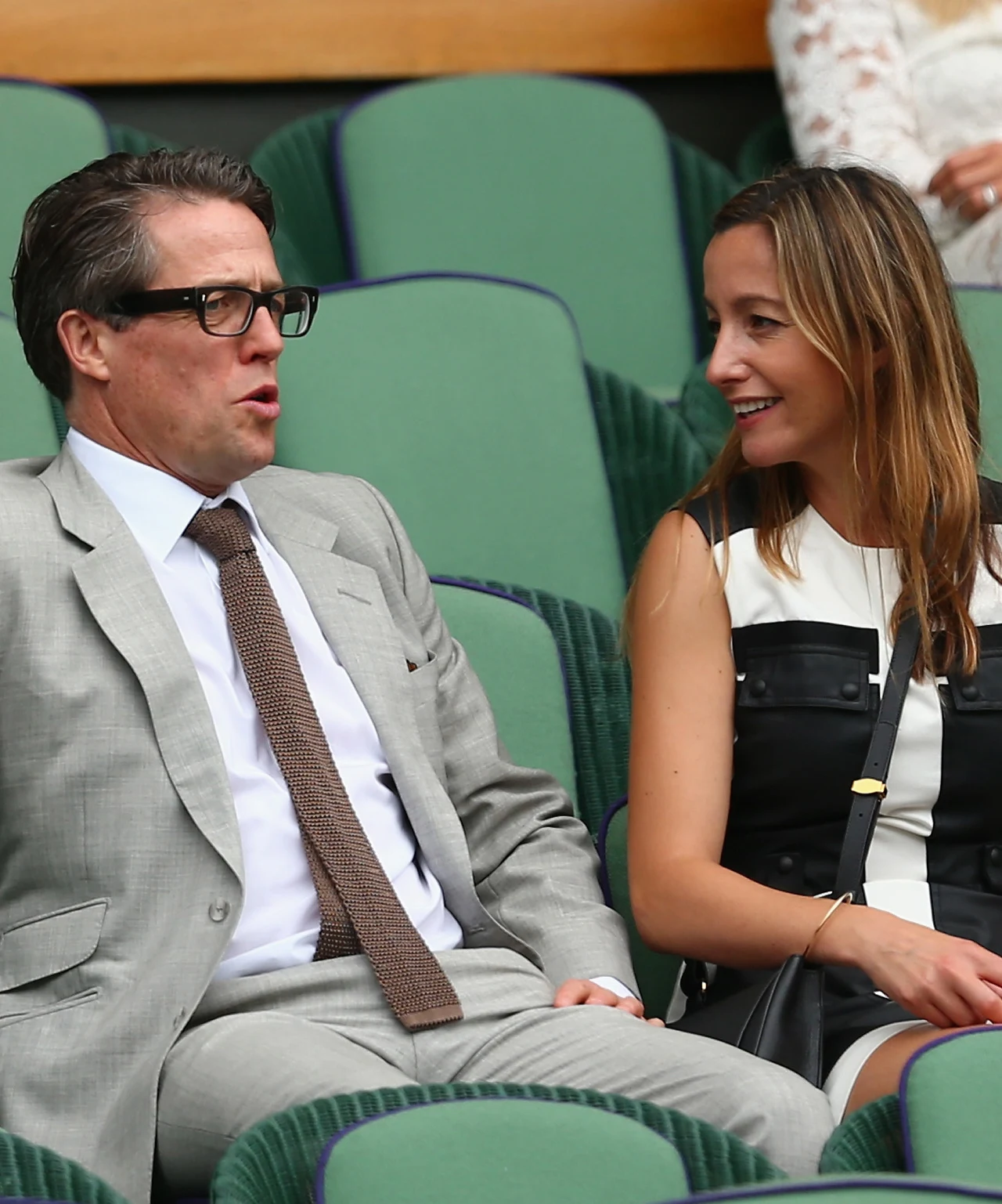 Hugh Grant i Anna Eberstein Hugh Grant i Anna Eberstein