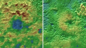 Dwa potencjalne kriowulkany na Plutonie