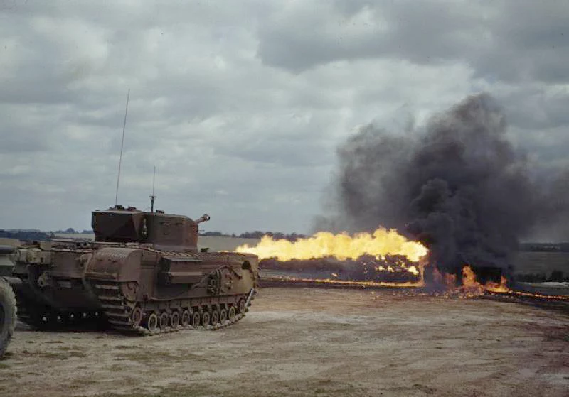 Churchill Mk. IV w akcji