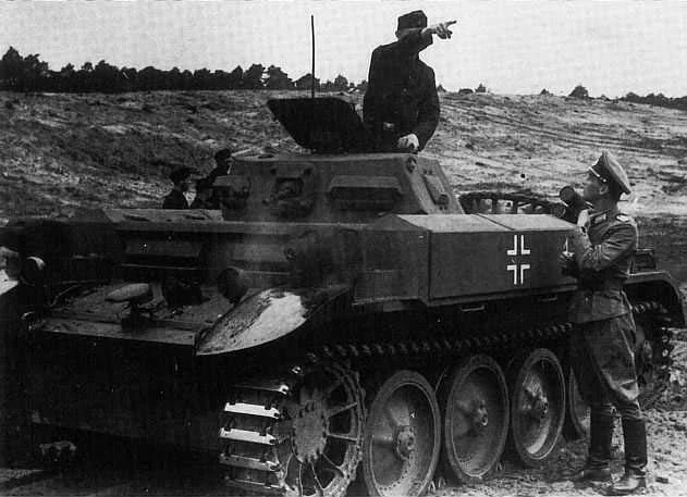 Niemiecki czolg Panzer II Flamm