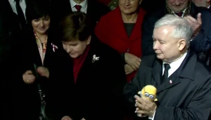 Jarosław Kaczyński z nowym przyjacielem