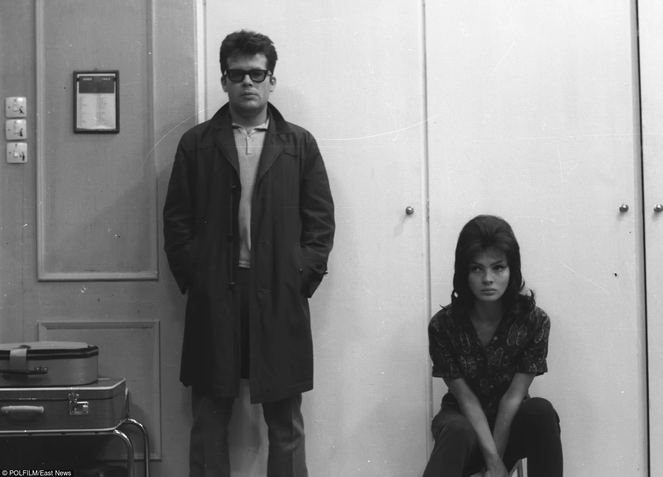 Zbigniew Cybulski i Ewa Krzyżewska Zbigniew Cybulski i Ewa Krzyżewska