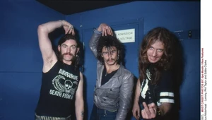 Motorhead w 1982 roku: od lewej Lemmy, Phil Taylor i Eddie Clarke