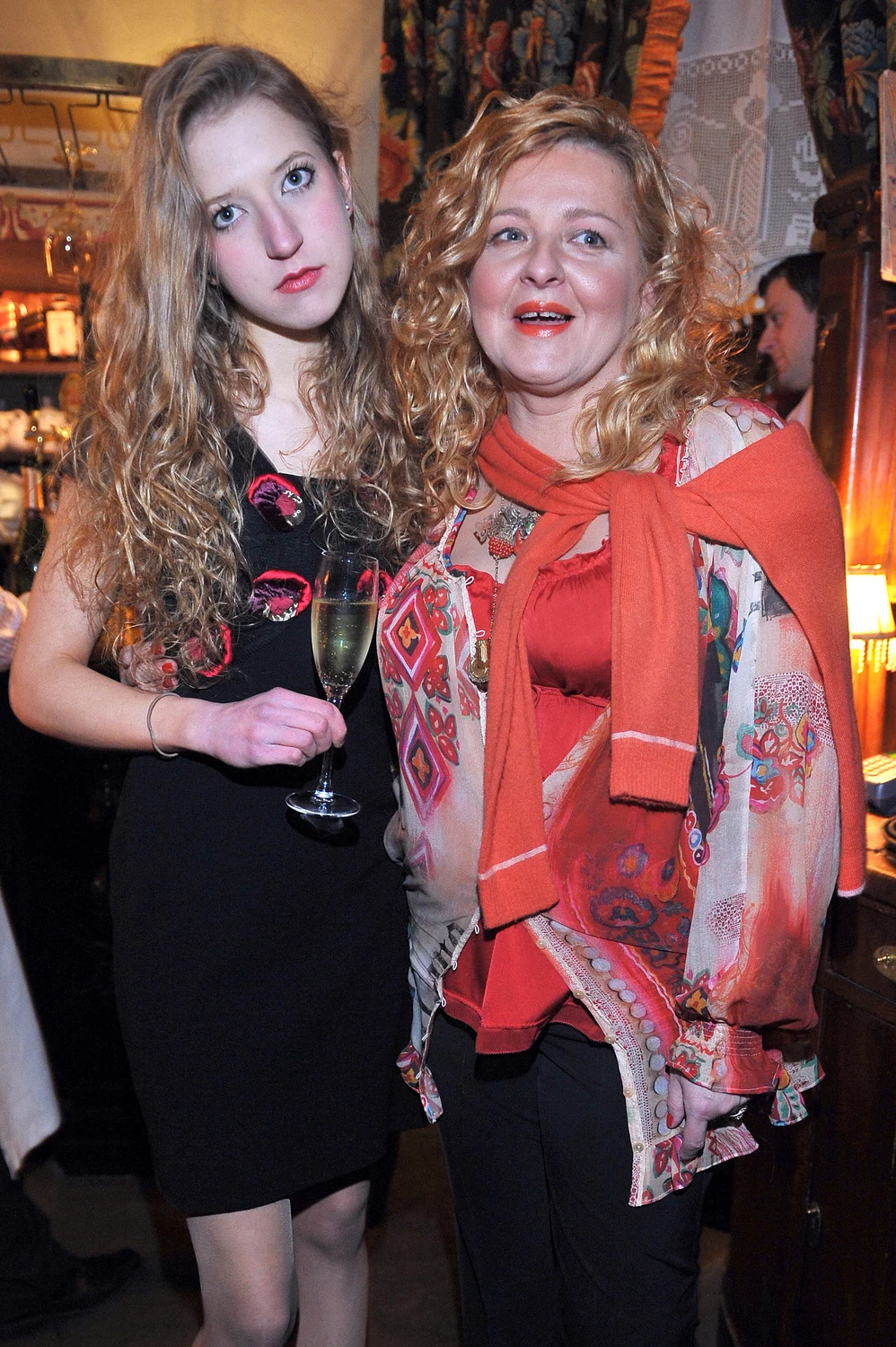 Lara Gessler z mamą Lara Gessler z mamą