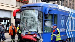 Do zderzenia doszło w Katowicach 