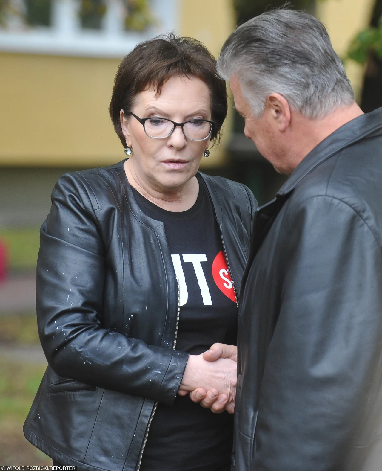 Emilian Kamiński z Ewą Kopacz Emilian Kamiński z Ewą Kopacz